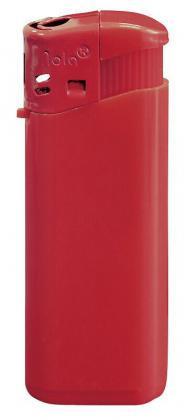 Nola 4 PIEZO lighter HC red refillable body HC red, cap red, pusher red