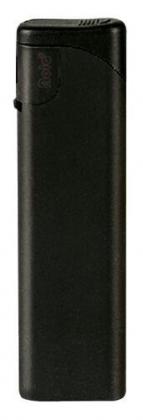 Nola 2 PIEZO lighter matt black refillable body matt black, cap black, pusher black
