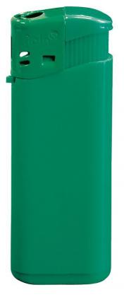 Nola 4 PIEZO lighter HC green refillable body HC green, cap green, pusher green