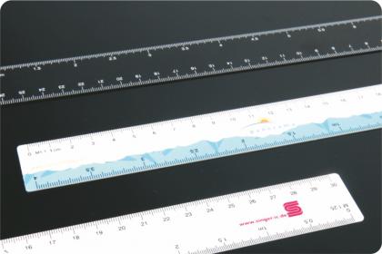 Plastic ruler, 1mm L1920 • L1930