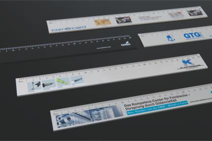 Aluminium-ruler L13