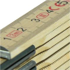 Wooden folding ruler G53
