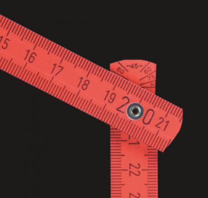 wooden folding ruler, many colours F8