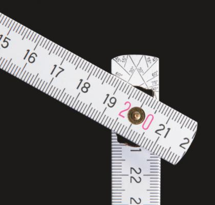 Beech wood folding ruler G9