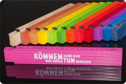 Wooden folding ruler G23