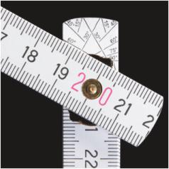 Wooden folding ruler G26