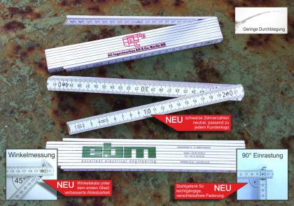Wooden folding ruler G8