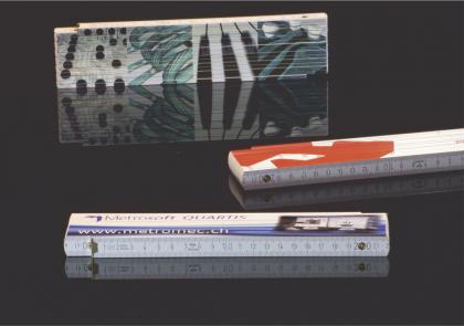 Wooden folding ruler G10