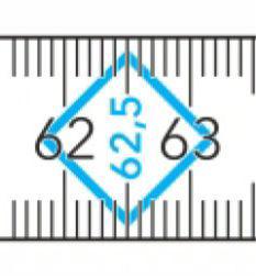 Drywall folding ruler, Beechwood G8001