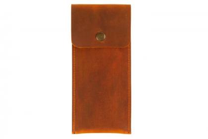 ZOCA  Genuine Leather Snap Pen Sleeve Case