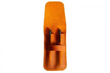 CLAY Genuine Leather Pencil Case