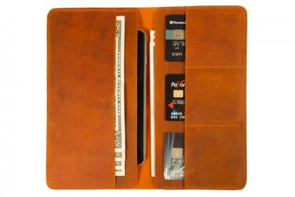 MELA  Geniune Leather Phone Wallet