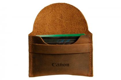 PERA  Genuine Leather Flap Card Holder