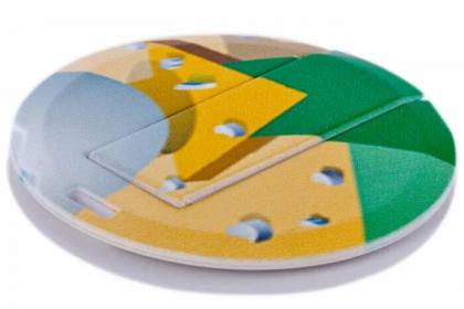 Round Card USB Flash Drive