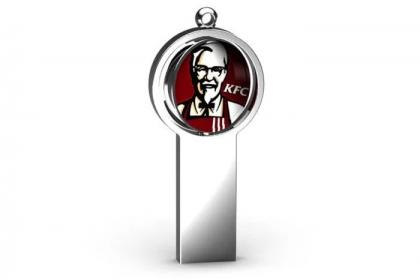 GLENORA  360° Rotation Logo USB Drive