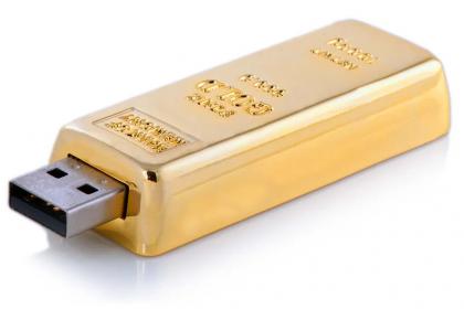 GOLDEN  Gold Bar USB