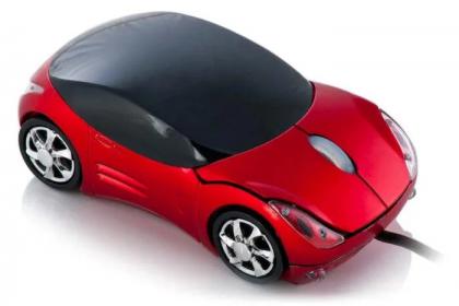 PERGAMON  Wired Optical Car Mouse