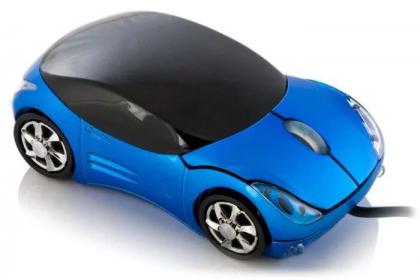 PERGAMON  Wired Optical Car Mouse