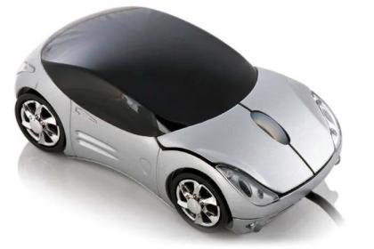 PERGAMON  Wired Optical Car Mouse