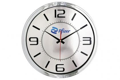 SUBLIME  Metal Looking Wall Clock