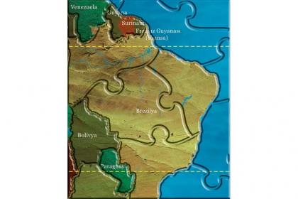 MAPPUZZLE  Custom Design Map Puzzle