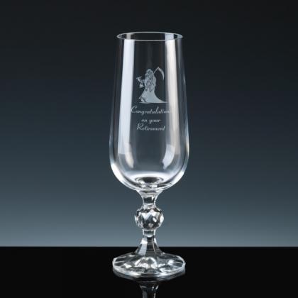 Claudia Crystal Glass Congratulations