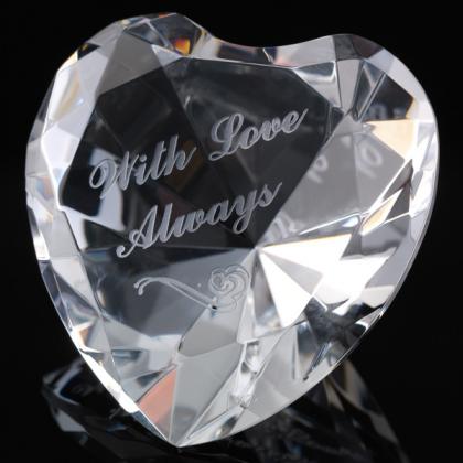 WhiteFire Crystal Heart