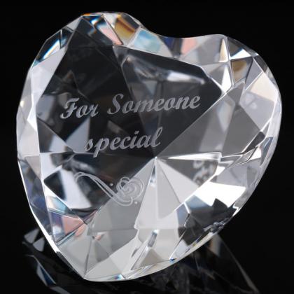 WhiteFire Crystal Heart Someone Special