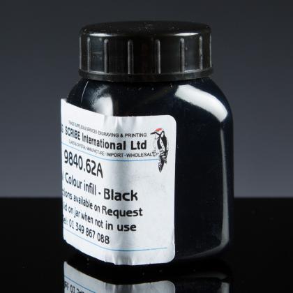 Black Engraving Infill