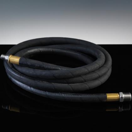 Super Duty Goodyear Rayzist Blasting Hose w/fittings (10')