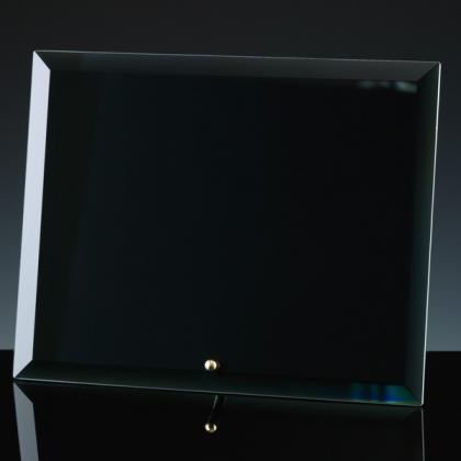 6mm x 10" x 8" Black Mirror Plaque