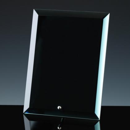 6mm x 6" x 8" Black Mirror Plaque
