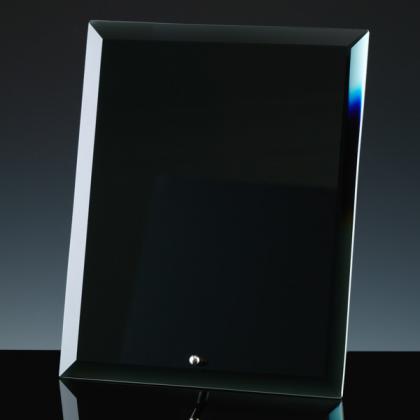 6mm x 8" x 10" Black Mirror Plaque