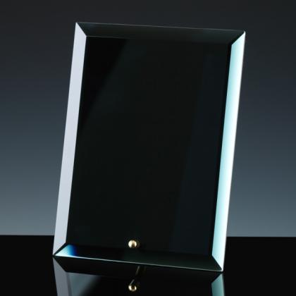 6mm x 6" x 8" Black Mirror Plaque Portrait