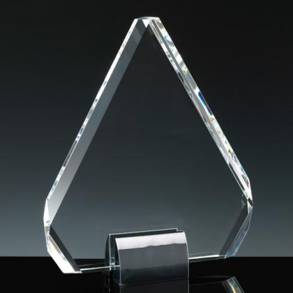 Fusion Crystal 8.5" Diamond & Chrome Base