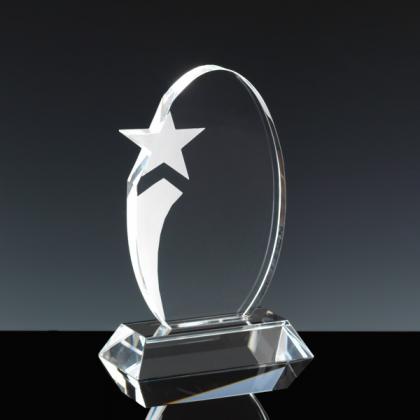 WhiteFire 6" Oval Star