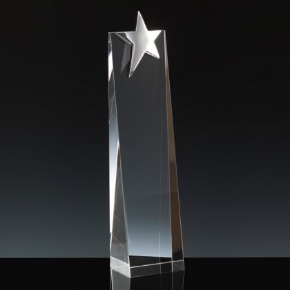 Fusion Crystal 12" Wedge Star