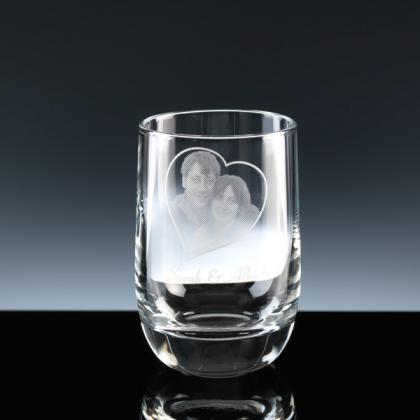 2oz Loto Shot Glass, Blue Tube