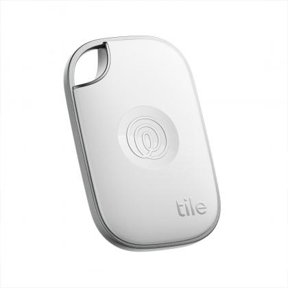 New Tile Pro with Full Grain Leather Key Fob