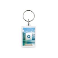 Acrylic Insert Keyring - Y1 - 47mm x 30mm