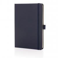 Sam A5 RCS certified bonded leather classic notebook