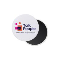 Ceramic Fridge Magnet  -Round