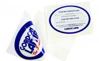 Double Sided Vinyl Window Sticker