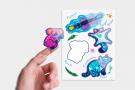 Vinyl Stickers - kiss cut shapes