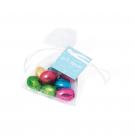 Eco Range - Organza Bag - Foiled Chocolate Eggs