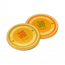 Winter Collection - Medallion - Foiled Chocolate - 75mm