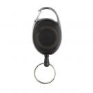 RCS recycled ABS roller clip keychain