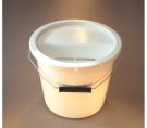 White Charity Collection Box