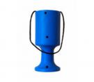 Light Blue Handheld Charity Collection Fundraising Money Tin/Pot/Box