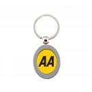 Metal Keyring - Oval - 79mm x 33mm